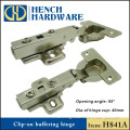 40mm cup clip on cabinet hinge hydraulic hinge